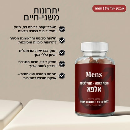 גומי לעיסה יומי - אלפא®